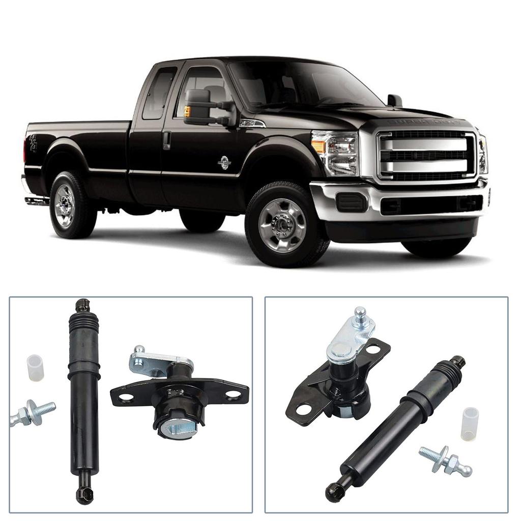 Durable Rear Tailgate Assist Dampener Shock Bracket Set HC3Z99406A10A for F-250 F-350 F-450 F550 17-2022 HC3Z-99406A10-A