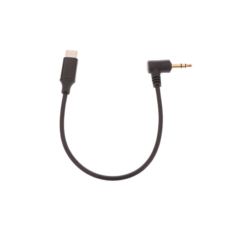 Radio Mic Collar Clip Chest Mic Adapter Cable 3.5Mm Trs To Type-C Cable