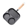 Wutuo 3-in-1 Cast Iron Breakfast Pan
