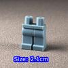 Non Toxique 10 Pièces/Lot Briques Moc Pantalon Robe Jambes Courtes Impression Corps Usure Compatible Avec D'autres Assemblages Particules Jouets Cadeaux