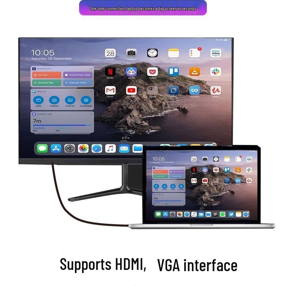 24-inch Anti-Blue Light Monitor for Office, Home, or Gaming