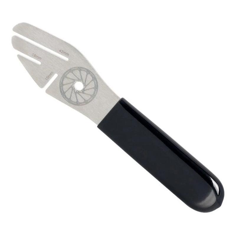 Bicycle Tool Disc Brake Rotor Alignment Adjustment Tool Flattening Correction Wrench Stainless Steel Bicycle Brake Repair Tool