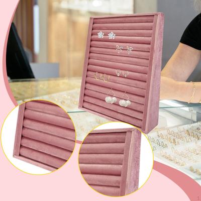 Jewelry Display Holder Storage Organizer Birthday Gift Stand Tray for Shop Countertop