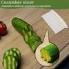 Crinkle Cutter Blade Cucumber Fry Cutter Stainless Steel Vegetable Potato Wavy Chopper Knife French Fry Slicer For Carrot Onion