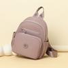 Mini Zaino da Donna Leggero in Nylon Piccolo Zaino Giornaliero con Tasche Multiple per Viaggio Lavoro