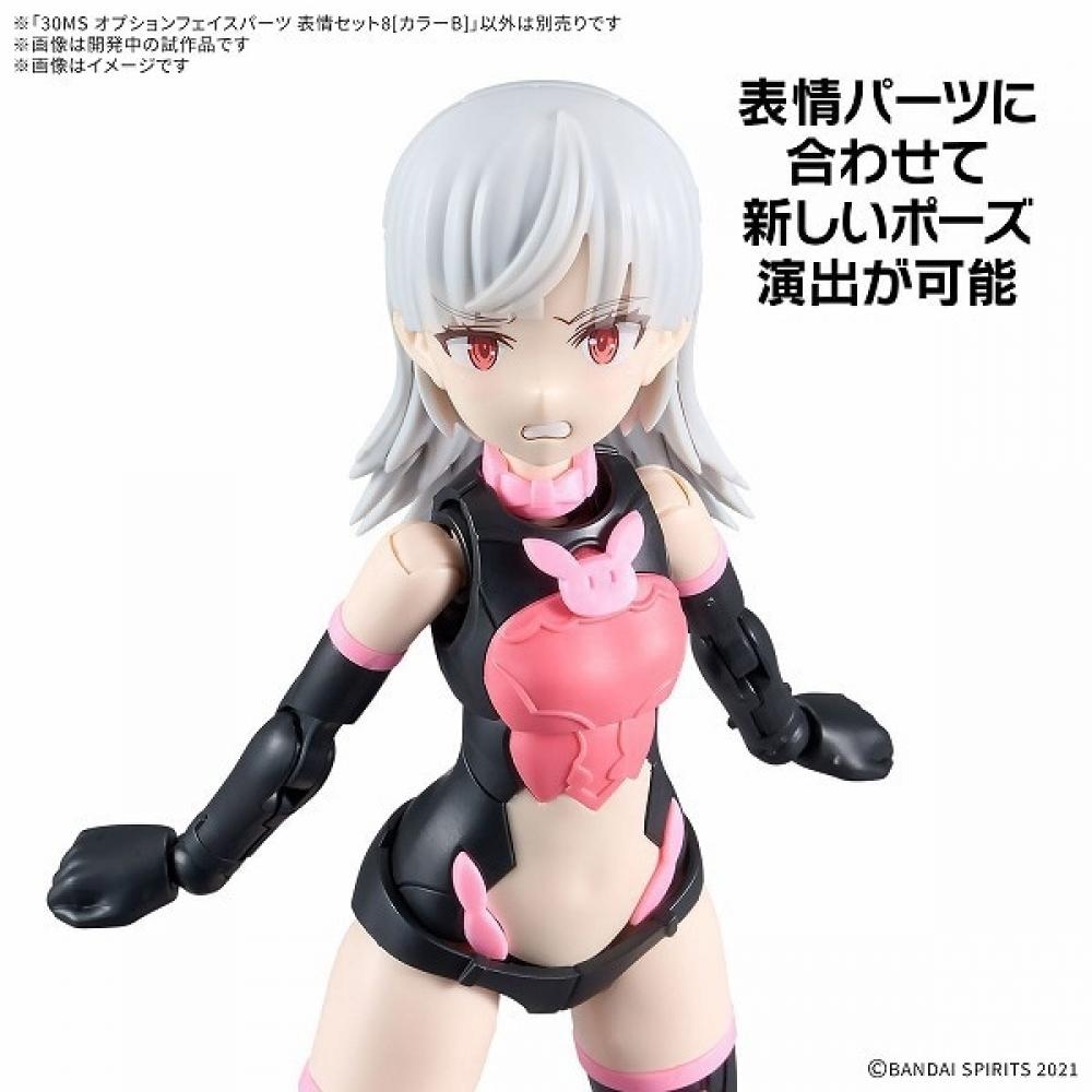 Bandai Spirits 30 Minutes Sisters Option Face Parts Facial Expression Set 8  Color B  [plastic Model Parts]