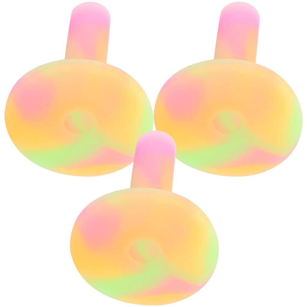 3pcs Rubber Golf Tees Holder Indoor Outdoor Sports Practice Aids Accessories for Golfer