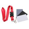 3 In 1 White Black Grey Balance  Cards 18-degree Small Gray Card With Neck Strap Photography Accessories