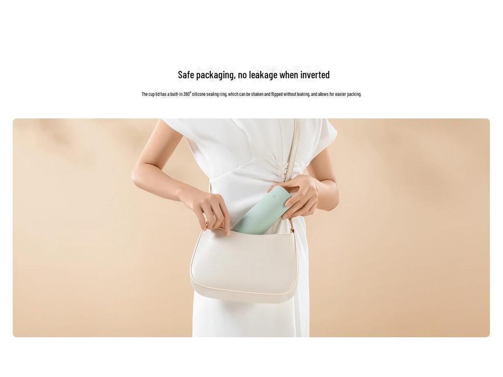 Xiaomi Mijia Pocket Edition 316L Edelstahl-Thermoskanne – Tragbar und stilvoll für alle Altersgruppen