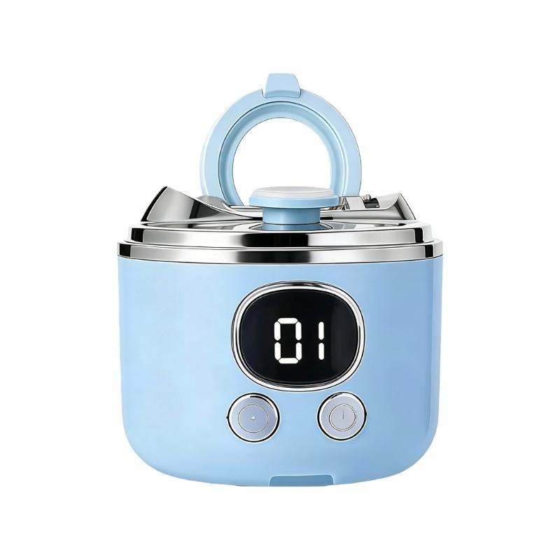 

Electric Nail Clippers with ABS Safety Handle and AntiSlip Grip for Secure Nail Cutting Experience at Home or Travel синій