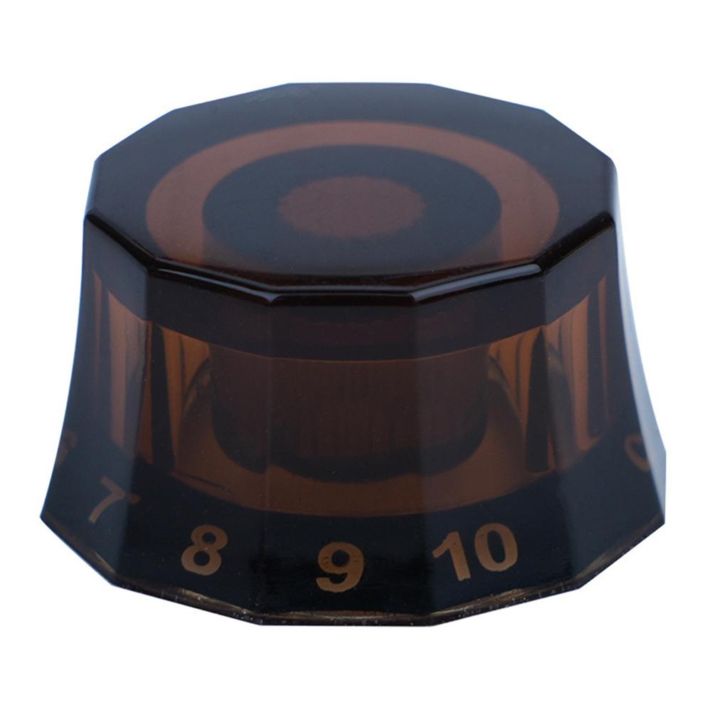 4 ks knoflíků pro elektrickou kytaru, díly pro kytarové hudební nástroje, náhradní otočné knoflíky pro kytaru, knoflíky ve stylu stínidla pro kytaru