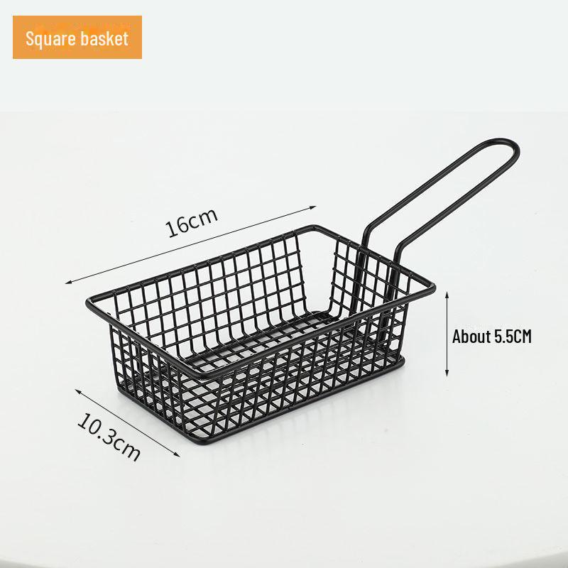 Creative Snack Basket: French Fries, Chicken Wings, Fried Chicken, Bread, and Bar Snack Holder