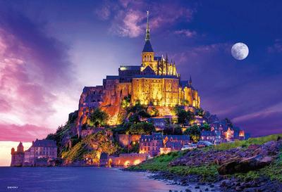 In Beverly Jigsaw Puzzle Twilight Mont Micro Pieces X 38 [Made Japan] 1000-Piece Saint-Michel (26 Cm)