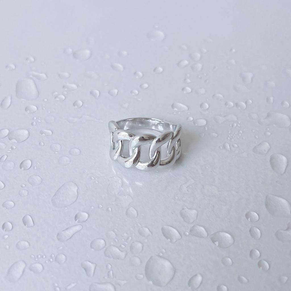 Silver Ring Without Stones (2143390)