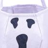 Huaqianguhh Cute Halloween Treat or Trick Bag with Handle for Kids, Reusable Non Woven Candy Goodie Bag, Soft Handbag Basket Party Favors