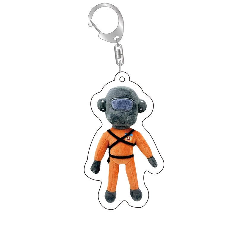 Skibidi Toilet Cameraman Speakerman Acrylic Products Keychain Funny Jewelry Friends Fans Gift Bag Charms Souvenir Accessorie