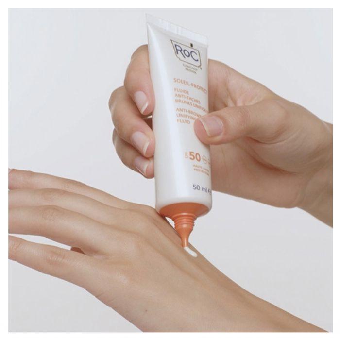 RoC Soleil Protect Fluide Anti-Taches Brunes Unificateur SPF50 - 50ml
