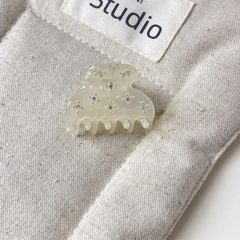 Babysbreath Acetate Hairpin Crystal Mini Hair Claw Personalized Rhinestone Hair Clip  Girls