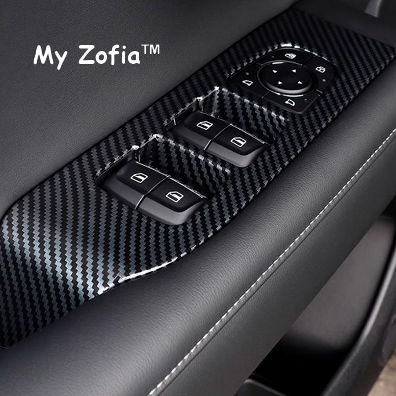 For GWM HAVAL H7 2025 2026 Car Carbon Fiber Interior Modification Dashboard Gearshift Puller Door Bowl Panel Frame Accessories