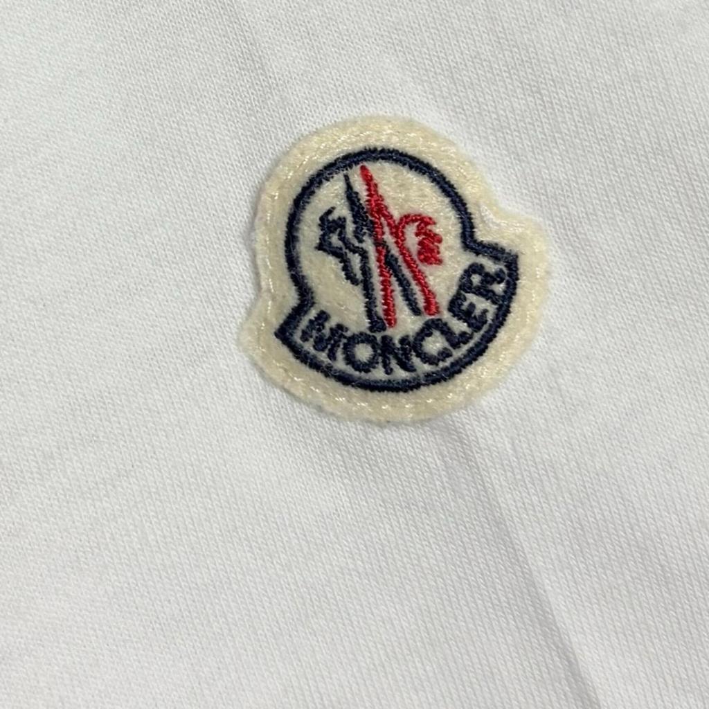 MONCLER S WOMEN Short sleeve T-shirt White Model E20938090400 V8058