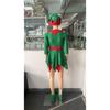 Christmas children's elf costume parent-child outfit festival girls' green Christmas clothing