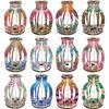 Acryl Holz Diamant Malerei Tischvase Ornamente Set 5D DIY Diamant Malerei Schreibtischornament Blumenvase