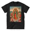Virgin Mary Black Shirt Ships Fast High Quality Summer New Arrvial Summer Style Fashion Unisex Funny Tee Shirts Harajuku Tees