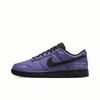 Dunk Abriebfest Leicht Rutschfest Niedrig geschnittene Skateboard-Schuhe Unisex Schwarz Lila IO7606-010(Team1878-dunk)