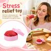 Mini Dumpling Soft Stress Ball Sensory Toy Squishy Squeeze Dough Soft Pressure Relief Toy for Hand Exercise and Relaxation