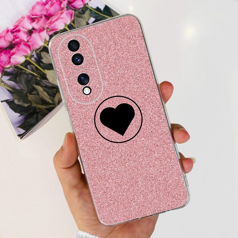 For Honor 70 Lite Case RBN-NX1 Shockproof Cover Fashion Flower Clear Silicone Soft TPU Phone Case For Honor 70 Pro Honor70 Coque