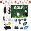 Weihnachts-Adventsspielzeug 2025 24 Tage Golf-Werkzeugsatz Countdown-Kalender für Männer Weihnachts-Heimdekoration mit Bällen Tees Ball