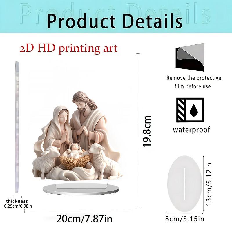 1PC Moon Castle Festive Party Tabletop Ornaments Alec Flat Ornament Family Bedroom Decoration