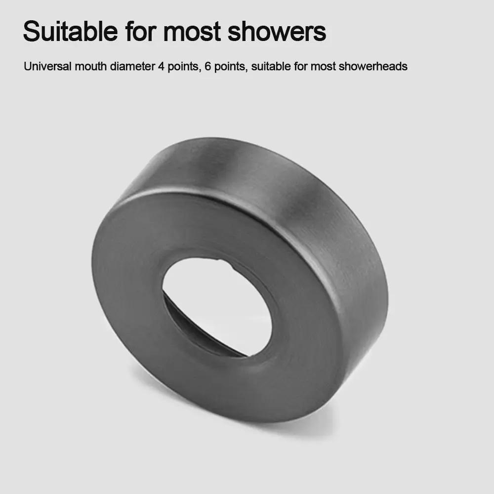 Useful Stainless Steel Shower Faucet Cover Round Grey Faucet Decorative Cover Flange Cover Kitchen