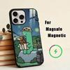 Cute J-Jog-uman-s Dinosaurs  Phone Case For iPhone17,16,15,14,13,12,11 Plus,Pro Magnetic with Magsafe Wireless Charging