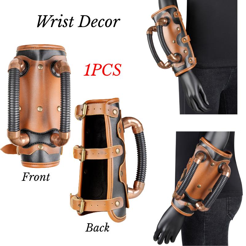 Arm Steampunk 1pcs Bracer Cuff Armband Wrist Guard Armor Cosplay Medieval Retro