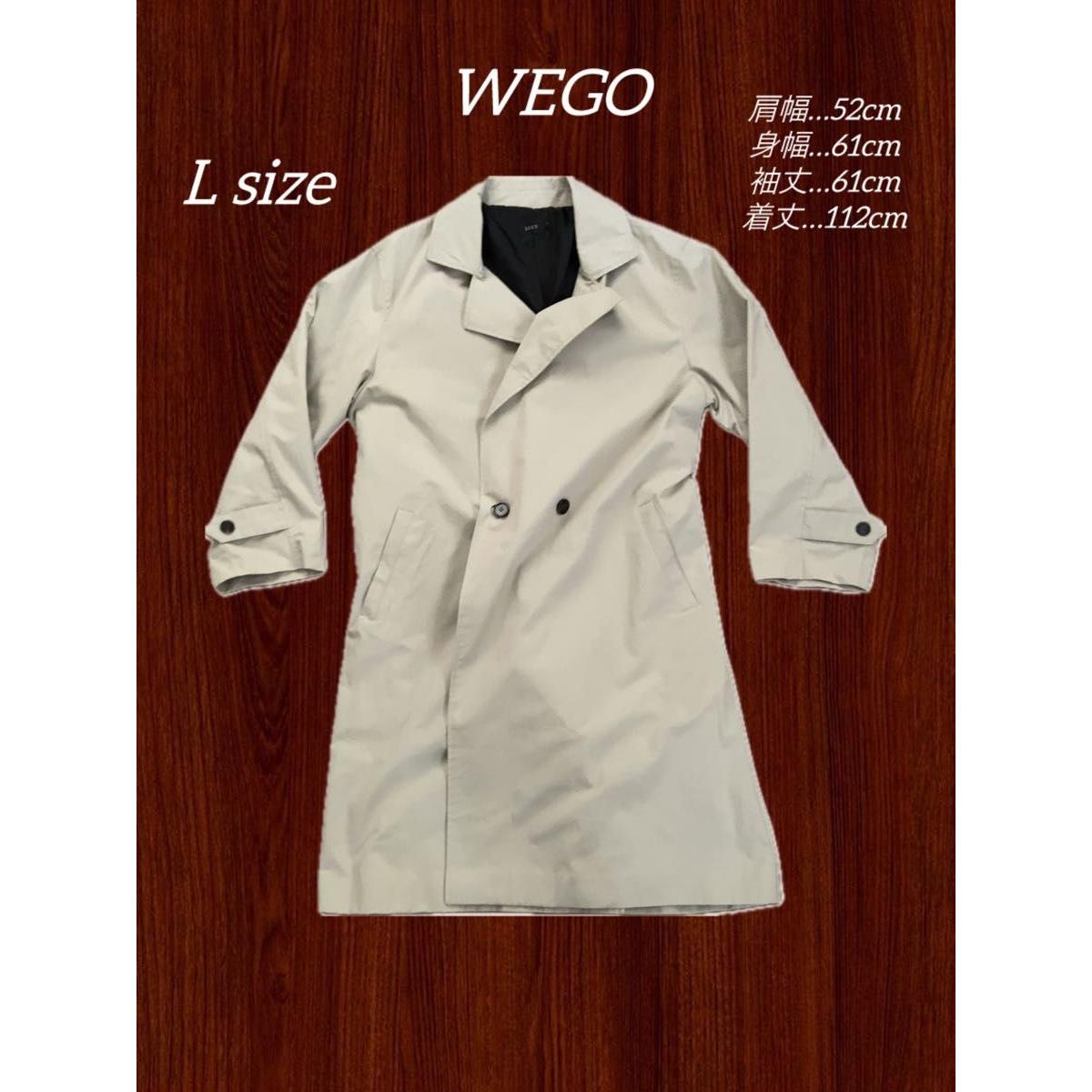 WEGO LUCY long coat L size adult casual classic retro men s