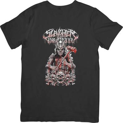 Slaughter To Prevail Music Fit for Men Women Quality Cotton T-Shirt Black