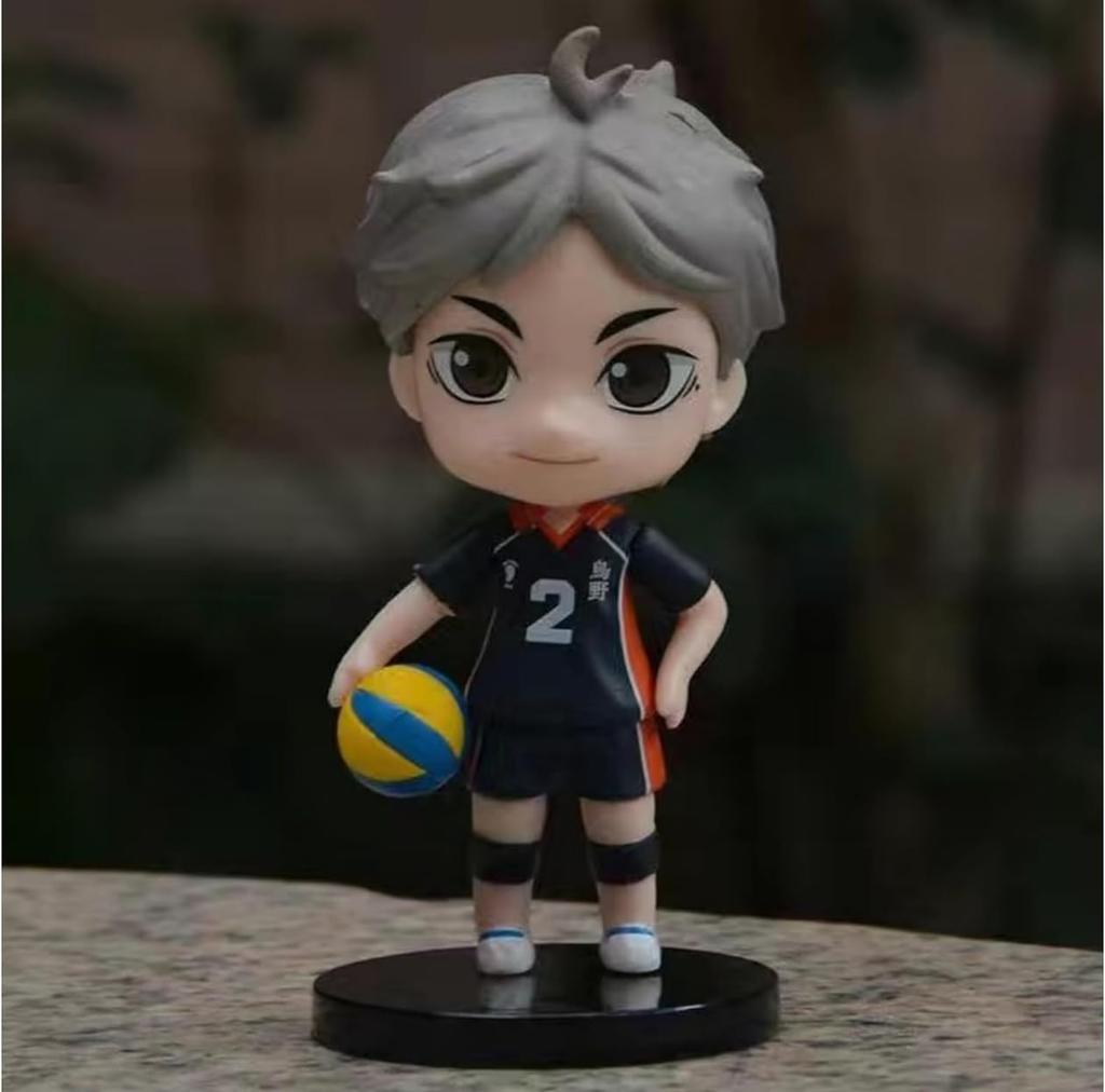 Haikyu!! Figure Set of 8 [Parallel Import]