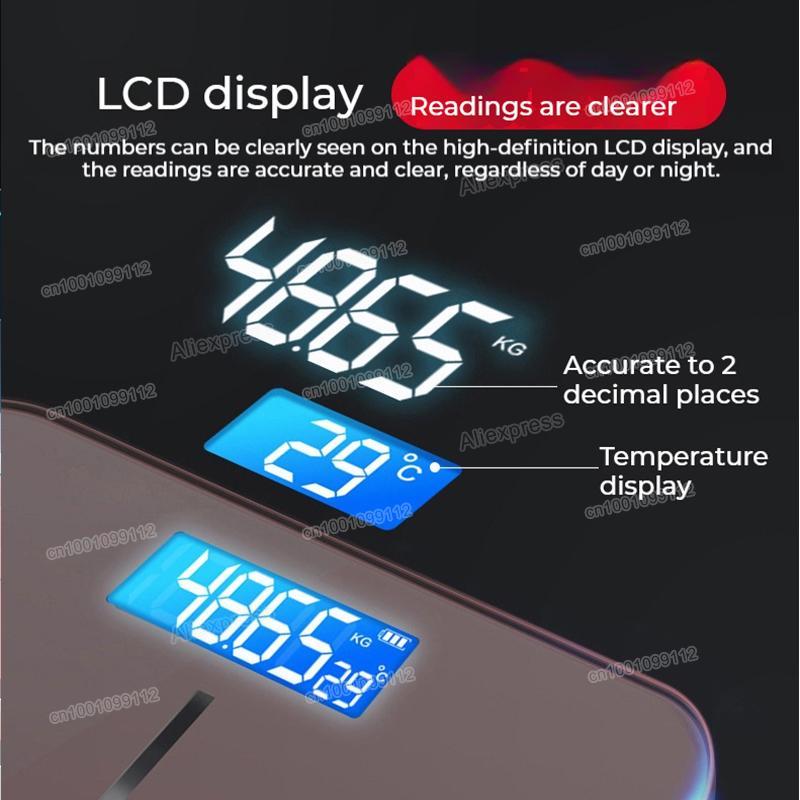 USB Smart Weight Scale Precision Weight Measurement Electronic Scale Weight Loss Weighing Device HD Display Digital Body Scales