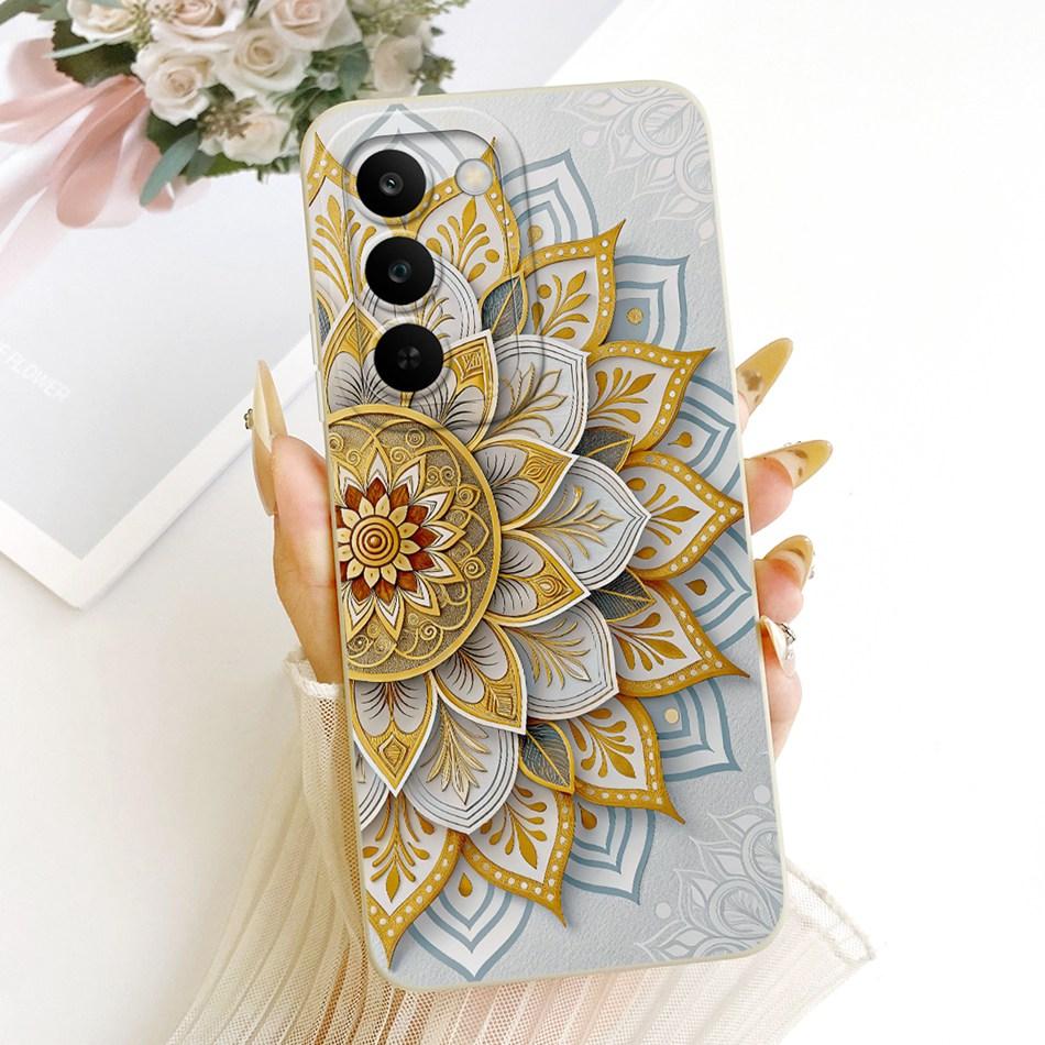 Für Realme C83 Niedliche Katze Blume Cartoon Handyhülle Für Realme C83 C 83 5G Weiche Silikonhüllen Stoßfänger