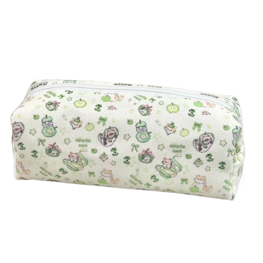 Multifunctional Stationery Bag Large Capacity Pencil Case Cute Pen Bag  for School Office