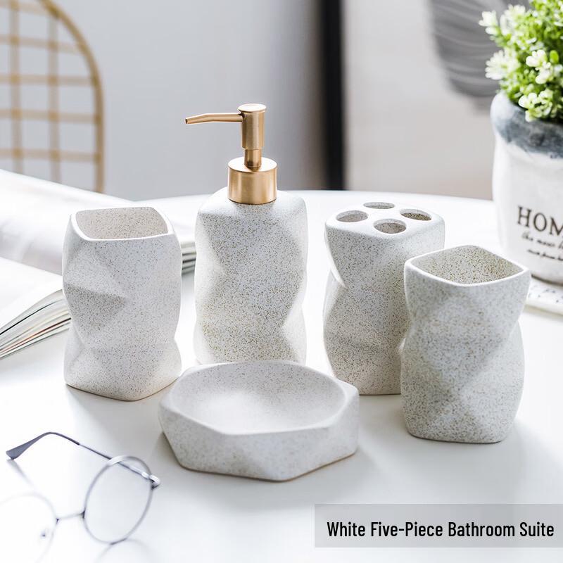 OLOEY Ceramic Bathroom Vanity Set