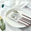 Quidnobi 1979 Retro Cutlery_Dinner Set for 4, Mahogany