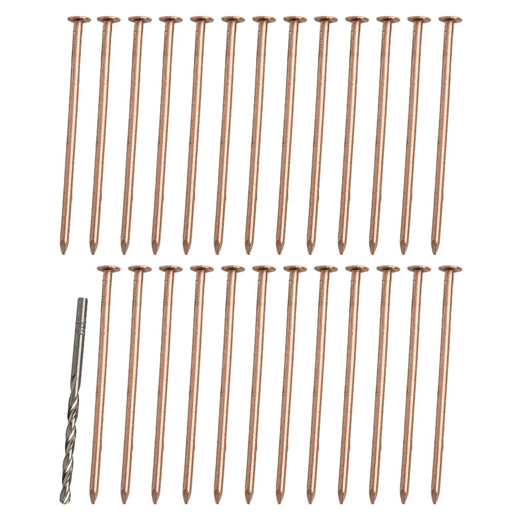 Tree Stump Remover Copper Nails 4 Inch Spikes for Efficient Root Destruction
