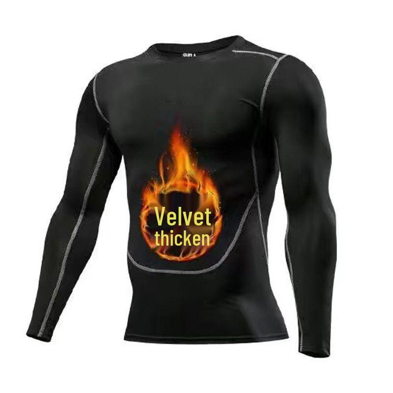 

Мужской флисовый, толстый эластичный боди для бега и тренировок по баскетболу 4XL (180-200 lbs)