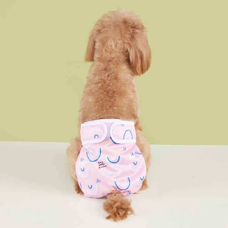 Dog Physiological Pants Sanitary Underwear Belly Bands Nappies Leak Proof Belly Dog Heat Protecting