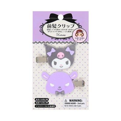Sanrio KUROMI Κλιπ Φράντζας Ιαπωνία ΝΕΟ Χαρακτήρες Sanrio