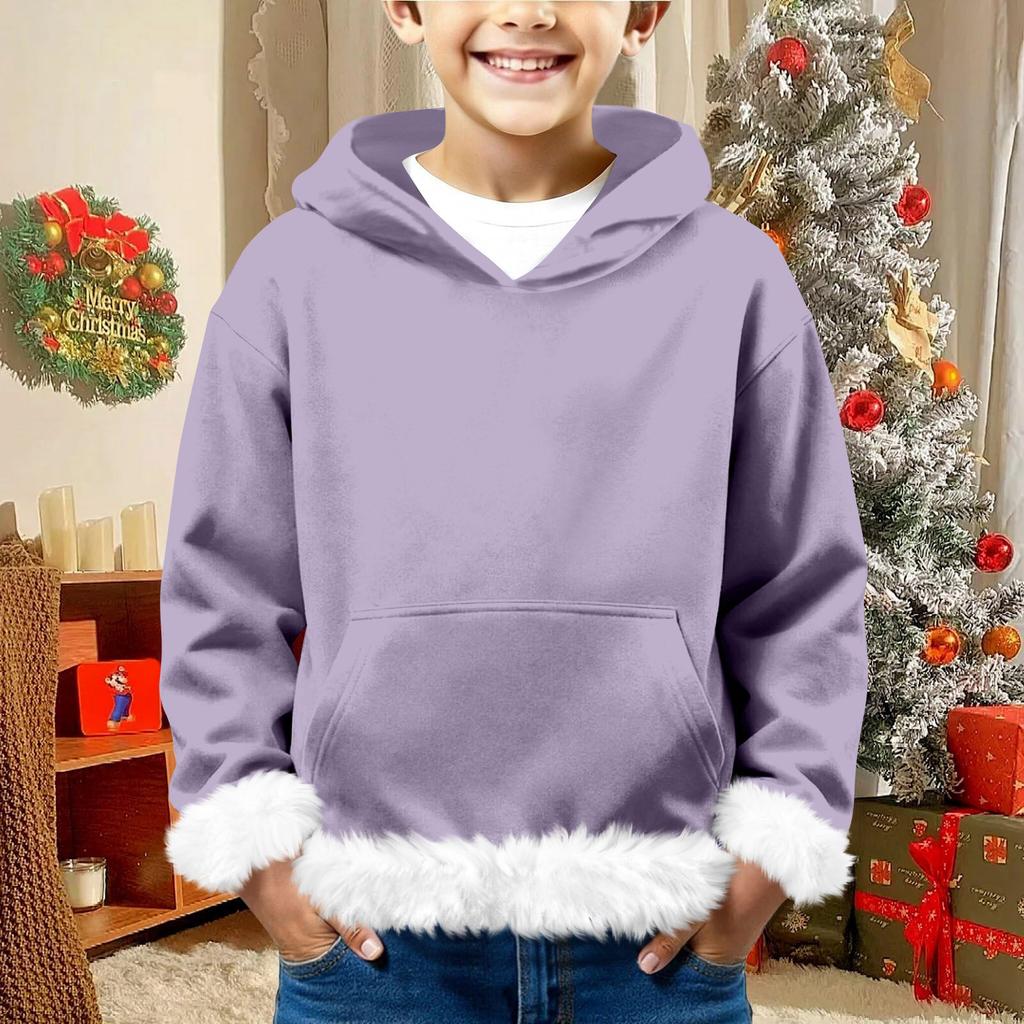 Children's Sweatshirt Girls Boys Long Sleeve Lightweight Casual Hoodie Loose Comfortable  Sweatshirt