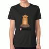 Murmeltiertag Damen Baumwoll-T-Shirt, Premium-Baumwolle Bedruckt, Langlebig, Lässige Mode. Frohen Murmeltiertag Kein Schatten Alles Frei, Klassisches T-Shirt, Jeder
