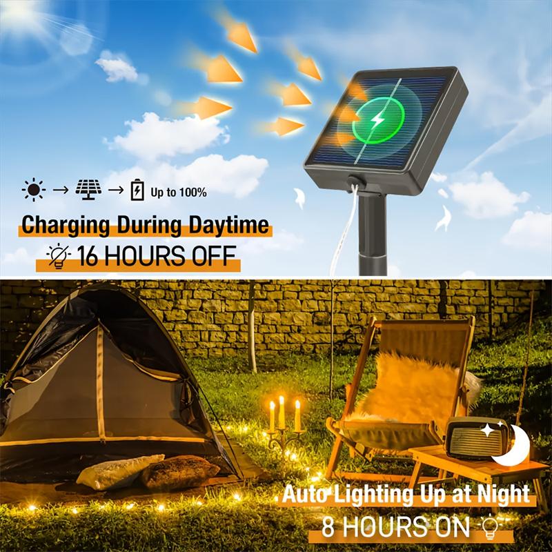 50/100/200/300 LED Solar Lichterketten LED Lichterketten Außen Garten Dekorative Lichter Weihnachtsfeiertag Bunte Lichterketten